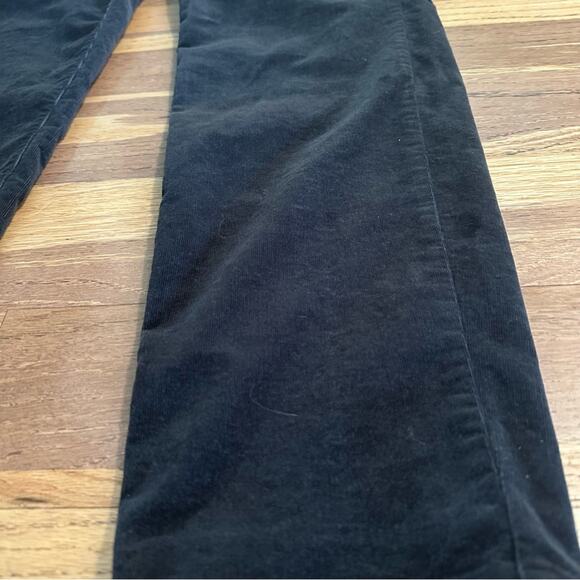J. Jill Black Corduroy Pants, Women, Slim Straight Leg, Large TALL - Picture 5 of 14